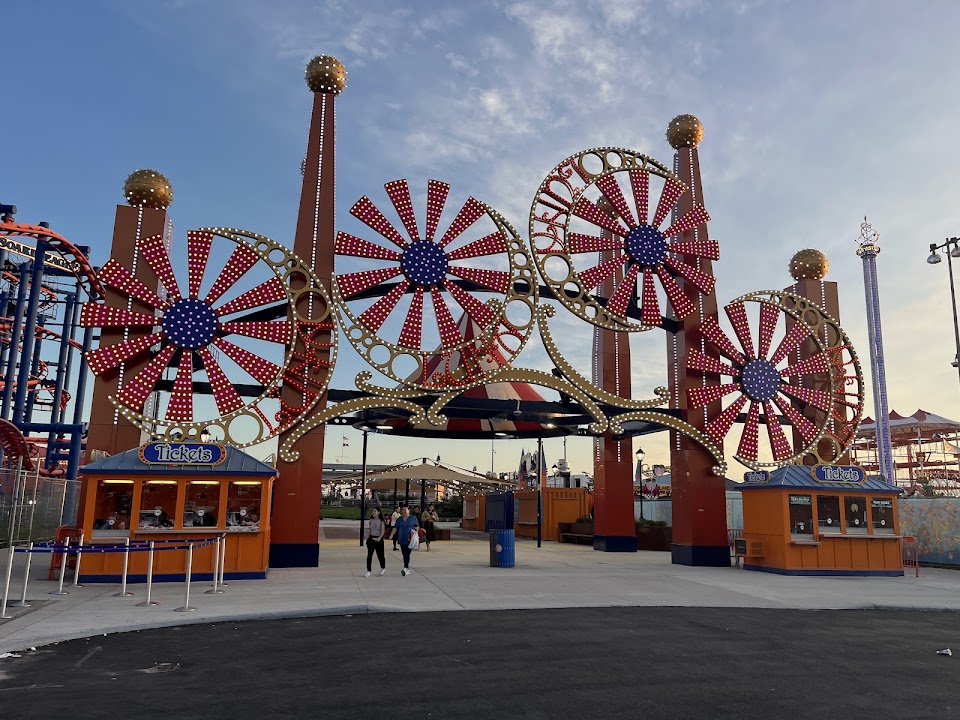 Coney Island Boardwalk Garden